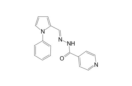 N'-[(E)-(1-Phenyl-1H-pyrrol-2-yl)methylidene]isonicotinohydrazide