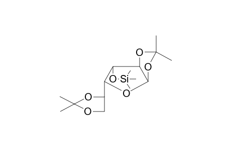 1,2;5,6-DI-O-ISOPROPYLIDEN-3-O-TRIMETHYLSILYL-D-GLUCOFURANOSE