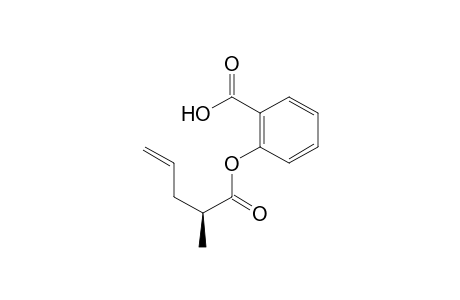 (S)-2-((2-methylpent-4-enoyl)oxy)benzoic acid