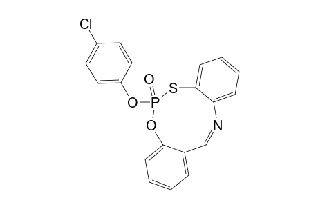(12Z)-6-(4-CHLOROPHENOXY)-DIBENZO-[D,H]-[1,3,6,2]-OXATHIAZAPHOSPHONINE-6-OXIDE