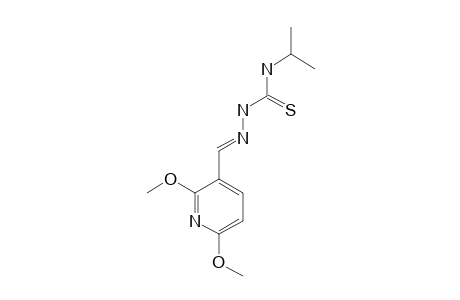 2,6-DIMETHOXYPYRIDINE-3-CARBOXALDEHYDE-4-ISOPROPYL-THIOSEMICARBAZONE