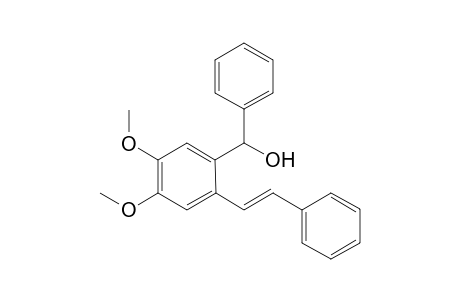 (E)-(4,5-Dimethoxy-2-Stilbenyl)(phenyl)methanol