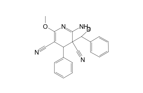2-Amino-3-[deuterio(phenyl)methyl]-6-methoxy-4-phenyl-4H-pyridine-3,5-dicarbonitrile