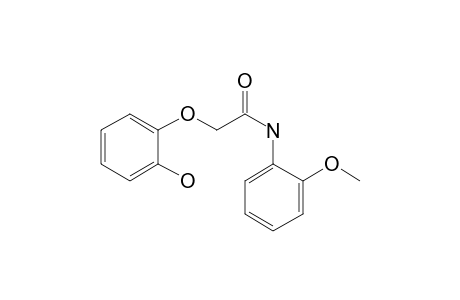 2-(2-Hydroxyphenoxy)-N-(2-methoxyphenyl)acetamide