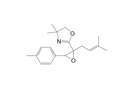 (E)-5,6-Epoxy-5-(4,4-dimethyl-2-oxazolin-2-yl)-2-methyl-6-p-tolylhex-2-ene