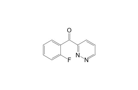(2-fluorophenyl)-(3-pyridazinyl)methanone