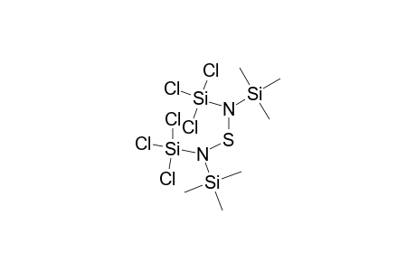 BIS-[(TRICHLORSILYL)-(TRIMETHYLSILYL)-AMINO]-SULFANE