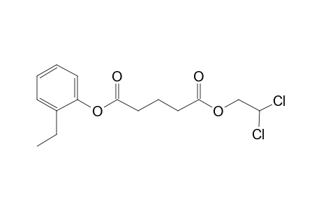 Glutaric acid, 2,2-dichloroethyl 2-ethylphenyl ester