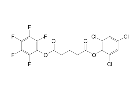 Glutaric acid, 2,4,6-trichlorophenyl pentafluorophenyl ester