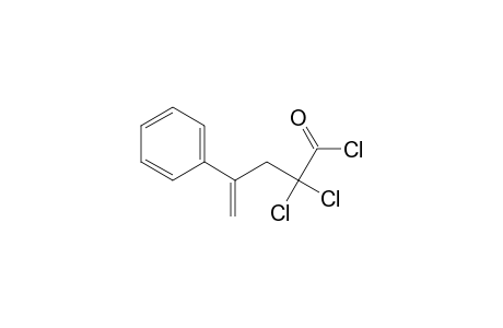 2,2-Dichloro-4-phenyl-4-pentenoyl chloride