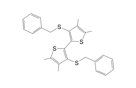 3,3'-Bis(benzylthio)-4,4',5,5'-tetramethyl-2,2'-dithienyl