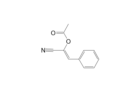 2-Propenenitrile, 2-(acetyloxy)-3-phenyl-, (Z)-