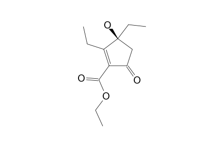 ETHYL-2,3-DIETHYL-3-HYDROXY-5-OXOCYCLOPENT-1-ENECARBOXYLATE