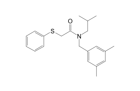 Acetamide, 2-phenylthio-N-(3,5-dimethylbenzyl)-N-isobutyl-