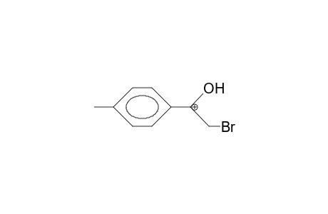 P-Tolyl-bromomethyl-hydroxy-carbenium cation