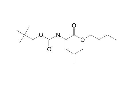 L-Leucine, N-neopentyloxycarbonyl-, butyl ester