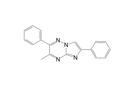 3-Methyl-2,6-diphenyl-imidazo[1,2-b][1,2,4]triazine