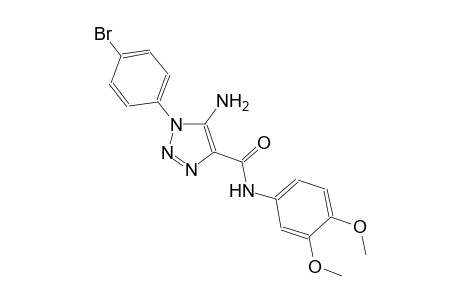 1H-1,2,3-triazole-4-carboxamide, 5-amino-1-(4-bromophenyl)-N-(3,4-dimethoxyphenyl)-