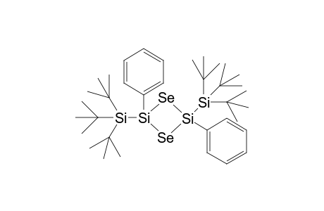 2,4-Bis(t-tributylsilyl)-2,4-diphenyl-1,3-disela-2,4-disilacyclobutane
