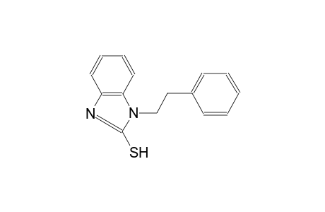 1H-benzimidazole-2-thiol, 1-(2-phenylethyl)-