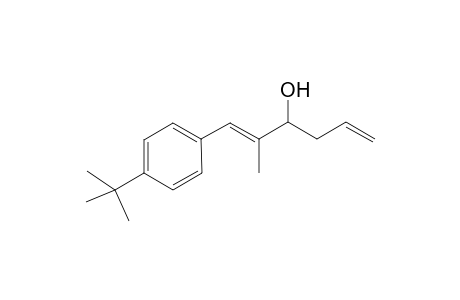 (E)-1-(4-tert-Butylphenyl)-2-methylhexa-1,5-dien-3-ol