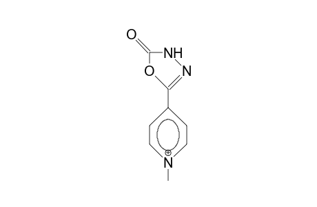 2-(1-Methyl-4-pyridinyl)-5-oxo-4,5-dihydro-1,3,4-oxadiazole