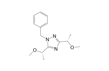 1-Benzyl-3,5-bis[(1S)-1-methoxyethyl]-1H-1,2,4-triazole
