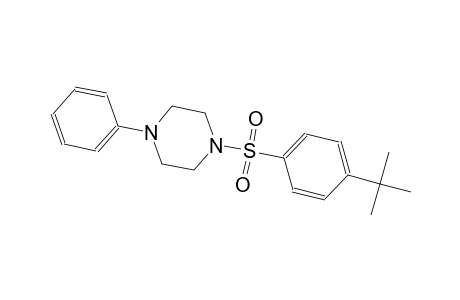 1-[(4-tert-butylphenyl)sulfonyl]-4-phenylpiperazine