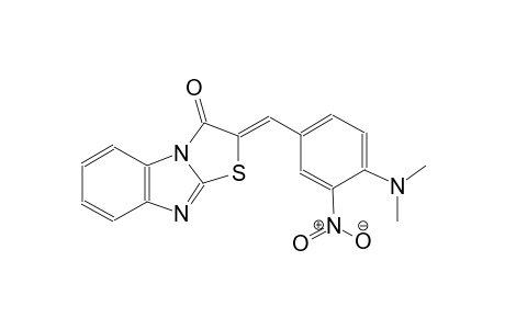 thiazolo[3,2-a]benzimidazol-3(2H)-one, 2-[[4-(dimethylamino)-3-nitrophenyl]methylene]-, (2Z)-
