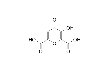 3-hydroxy-4-oxo-4H-pyran-2,6-dicarboxylic acid