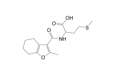 Butanoic acid, 2-(4,5,6,7-tetrahydro-2-methyl-3-benzofuroylamino)-4-methylthio-