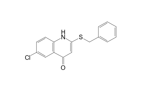 2-Benzylthio-6-chloro-4(1H)-quinolone