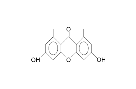 9H-Xanthen-9-one, 3,6-dihydroxy-1,8-dimethyl-