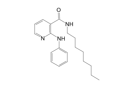 2-Anilino-n-octylnicotinamide