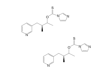 O-[(S)-1,2-Dimethyl-3-(pyridin-3-yl)propyl]Imidazole-1-carbothioate