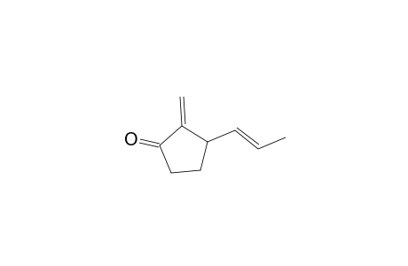 2-Methylene-3-[(E)-prop-1-enyl]-1-cyclopentanone