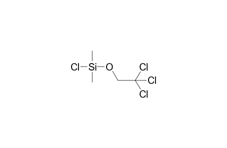 DIMETHYLCHLORO(2,2,2-TRICHLOROETHOXY)SILANE