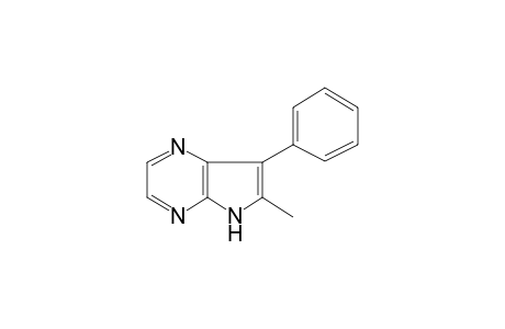 2-Methyl-3-phenyl-pyrrolo(2,3-b)pyrazine