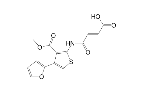 (2E)-4-{[4-(2-furyl)-3-(methoxycarbonyl)-2-thienyl]amino}-4-oxo-2-butenoic acid