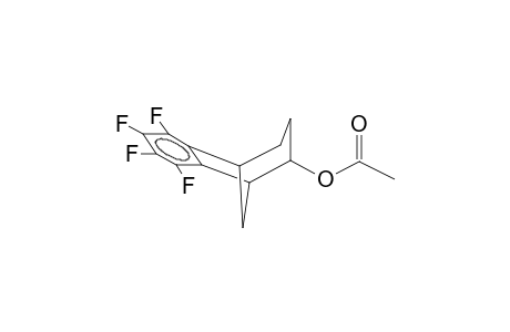 2-ENDO-ACETOXY-6,7-TETRAFLUOROBENZOBICYCLO[3.2.1]OCTENE