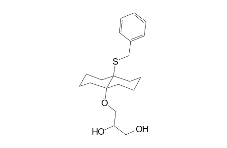 2'-[9.beta.-(Benzylthio)-1,2,3,4,5,6,7,8,9,10-decahydronaphthalen-10.alpha.-yloxy]-propane-1',2'-diol