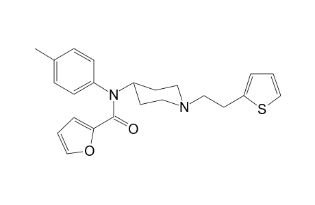 N-4-Methylphenyl-N-(1-[2-(thiophen-2-yl)ethyl]-piperidin-4-yl)furan-2-carboxamide