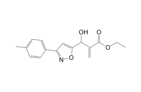 Ethyl 3-[3-(4-Methylphenyl)isoxazol-5-yl]-3-hydroxy-2-methylenepropanoate