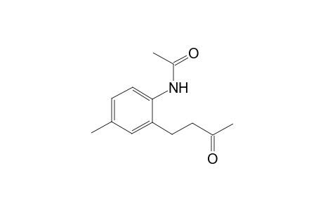 N-(4-Methyl-2-(3-oxobutyl)phenyl)acetamide