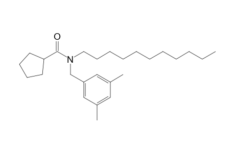 Cyclopentanecarboxamide, N-(3,5-dimethylbenzyl)-N-undecyl-