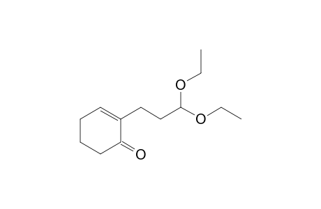 2-(3,3-Diethoxypropyl)-2-cyclohexen-1-one