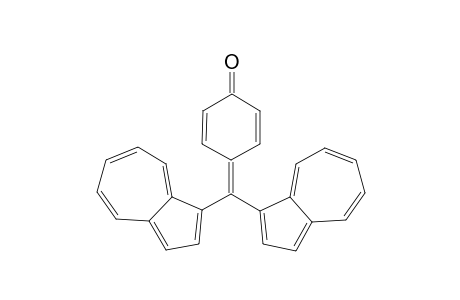 .alpha.,.alpha.-Di(1-azulenyl)-1,4-benzoquinone Methide