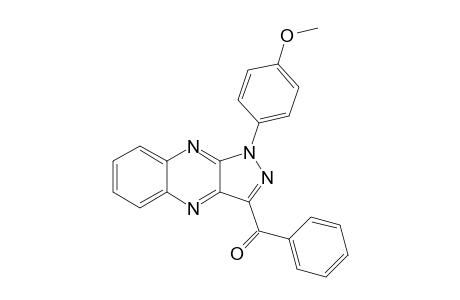 [1-(4-methoxyphenyl)-3-pyrazolo[4,3-b]quinoxalinyl]-phenylmethanone