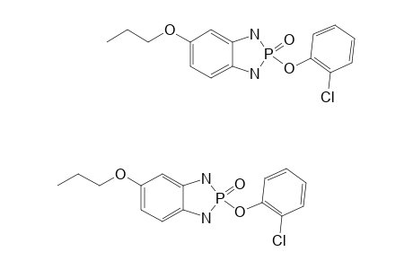2-(2-CHLOROPHENOXY)-2,3-DIHYDRO-5-PROPOXY-1H-1,3,2-BENZODIAZAPHOSPHOLE-2-OXIDE