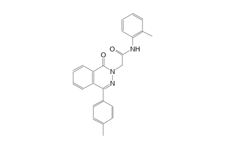 N-(2-methylphenyl)-2-(4-(4-methylphenyl)-1-oxo-2(1H)-phthalazinyl)acetamide